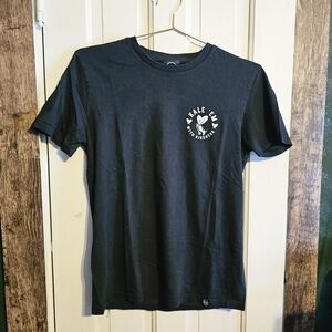 Vegan Kale FM Black Graphic Short-Sleeve T-Shirt